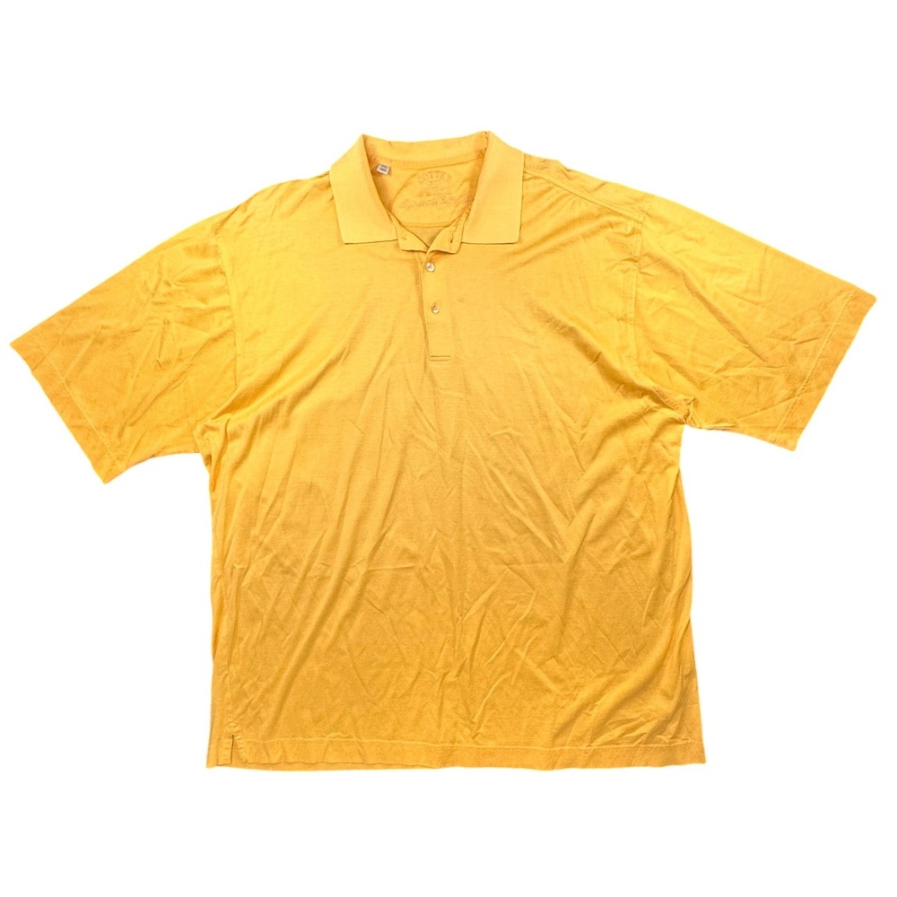 Cutter & Buck Orange Signature Collection Men's Polo Gameday Shirt Size XXL